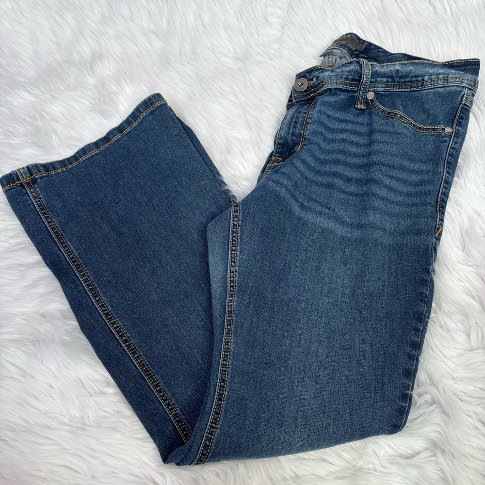 Torrid Size 12S Short Luxe Slim Boot Bootcut Jeans Super Stretch Mid Rise in EUC - Picture 6 of 15